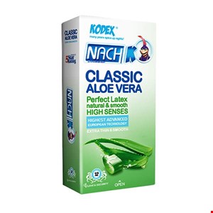 کاندوم نازک ناچ کدکس Nach Kodex مدل Classic Aloevera